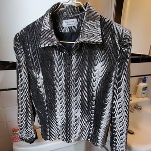 Faux Fur  Holiday Jacket